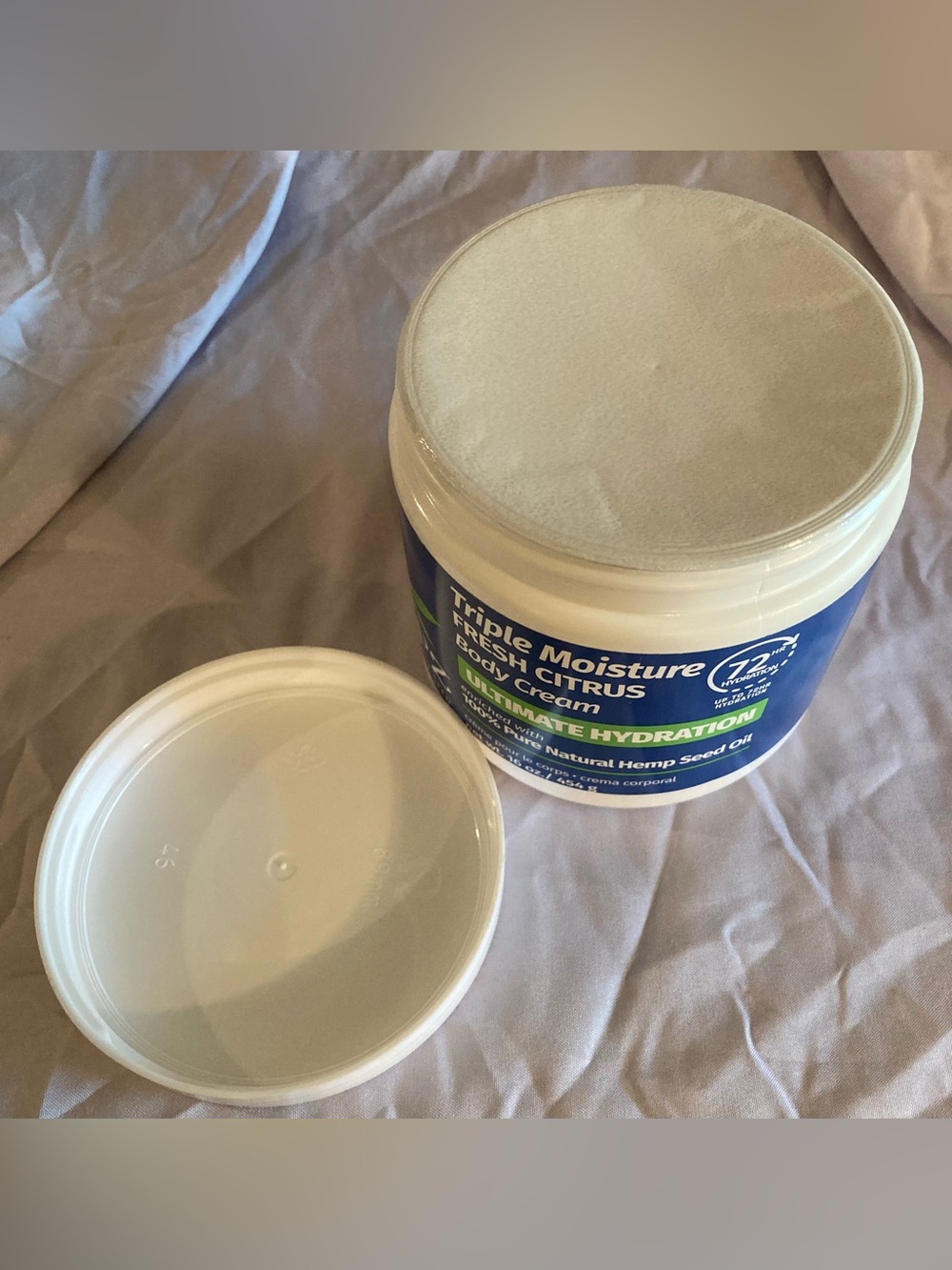 Hempz Triple Moisture Fresh Citrus Body Cream w/ Hemp Seed Oil - Picture 5 of 6